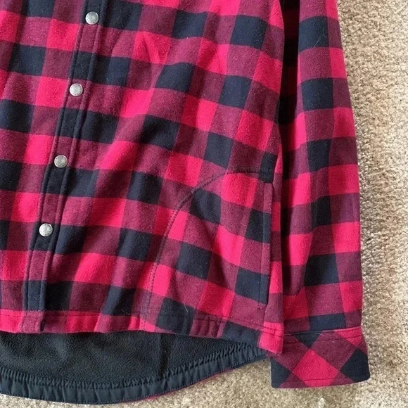 Orvis Ladies' Flannel Shirt Jacket Size Large - Picture 5 of 6